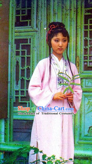 Dream of Red Chamber Lin Daiyu Costumes Complete Set for Women or Girls