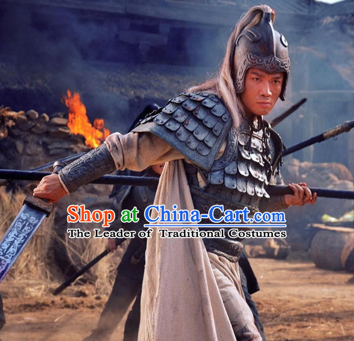 Asian Ancient Chinese Superhero Zhao Zilong Warrior Body Armor for Sale Complete Set for Men or Boys