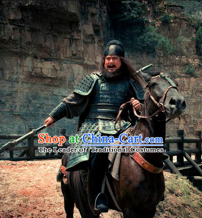 Asian Ancient Chinese Superhero Guan Yu Warrior Body Armor for Sale Complete Set for Men or Boys