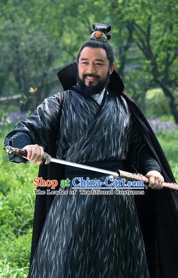 Ancient Chinese Style Knight Costumes Dress Authentic Clothes Culture Traditional National Clothing Complete Set