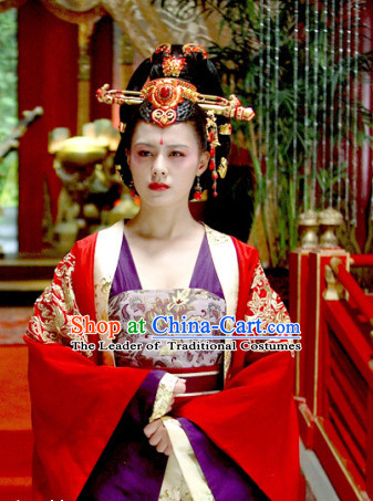Traditional Ancient Chinese Style Imperial Palace Royal Headpieces Hair Jewelry for Women and Girls