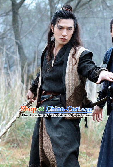 Chinese Knight Hanfu Dress Clothing National Dress Ancient China Clothing Traditional Chinese Outfit Chinese Costumes for Men