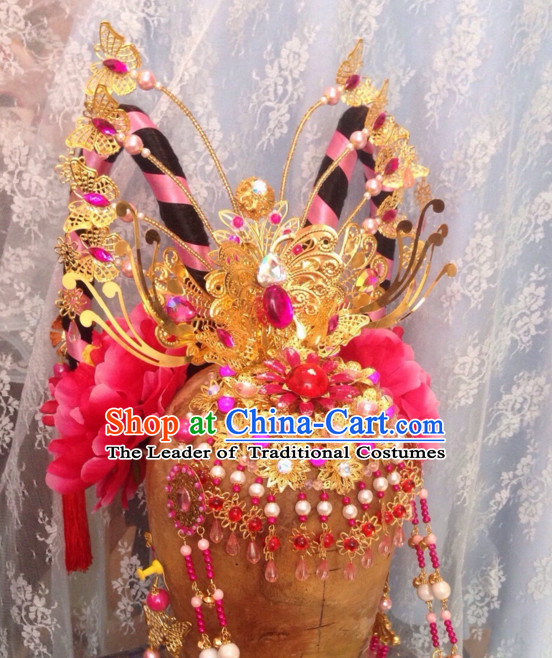 Ancient Chinese Imperial Royal Princess Hair Jewelry Headdress Hairpieces Hair Accessories
