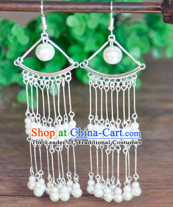 Chinese Traditional Ancient Imperial Empress Earrings