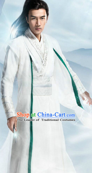 Ancient Chinese Knight Clothes Complete Set for Men