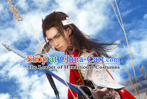 Ancient Chinese Style General Cosplay Costumes Complete Set for Men