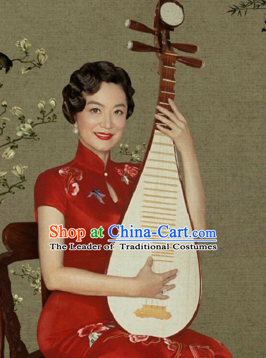 Traditional Chinese Qipao Dress for Women