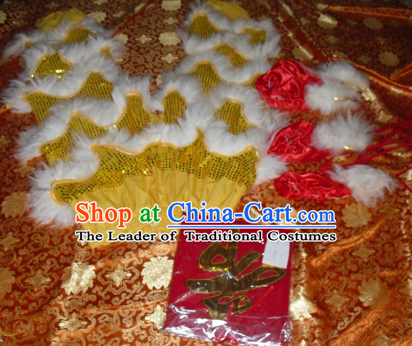 Top Asian Chinese Lion Dance Troupe Performance Suppliers 2 Pairs of Pants and Claws