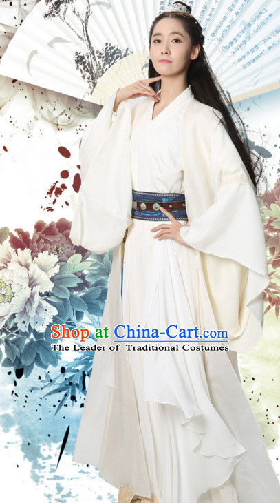 Ancient Chinese Young Women Female Hanfu Dresses Complete Set