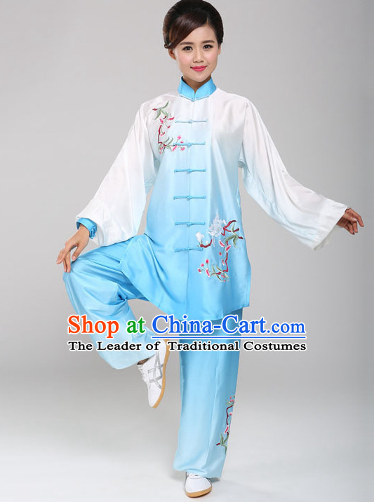 Top Tai Chi Pants Tai Chi Suit Apparel Suits Attire Robe Kung Fu Costume Chinese Kungfu Jacket Wear Dress Uniform Clothing Taijiquan Shaolin Chi Gong Taichi Suits