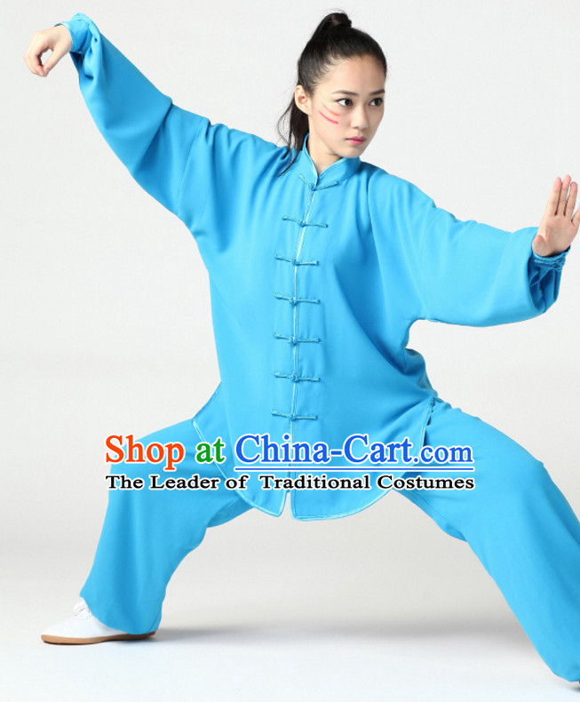 Top Tai Chi Uniforms Pants Tai Chi Suit Apparel Suits Attire Robe Kung Fu Costume Chinese Kungfu Jacket Wear Dress Uniform Clothing Taijiquan Shaolin Chi Gong Taichi Suits for Men Women Kids