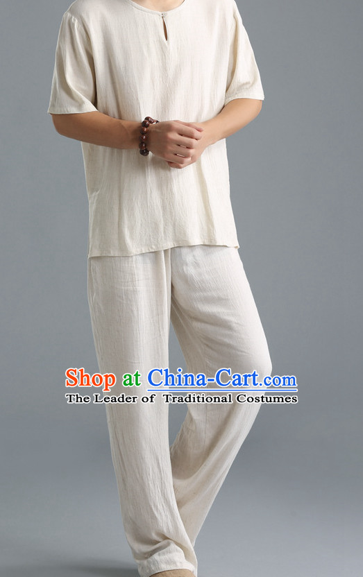 Top Tai Chi Uniforms Pants Tai Chi Suit Apparel Suits Attire Robe Kung Fu Costume Chinese Kungfu Jacket Wear Dress Uniform Clothing Taijiquan Shaolin Chi Gong Taichi Suits for Men Women Kids