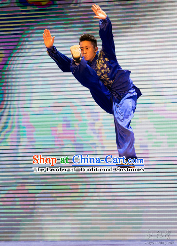 Top Kung Fu Competition Championship Uniforms Pants Suit Taekwondo Apparel Karate Suits Attire Robe Championship Costumes for Men Women Children