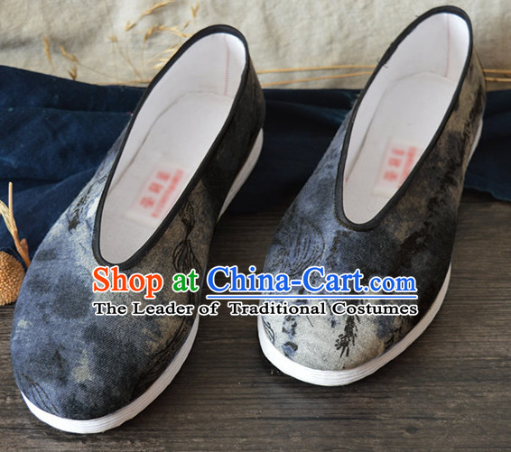 Top Chinese Classic Traditional Kungfu Master Tai Chi Shoes Kung Fu Shoes Martial Arts Fabric Shoes