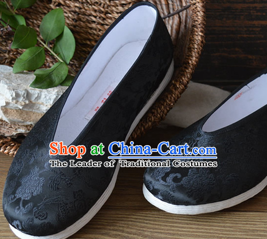 Top Chinese Classic Traditional Kungfu Master Tai Chi Shoes Kung Fu Shoes Martial Arts Fabric Shoes