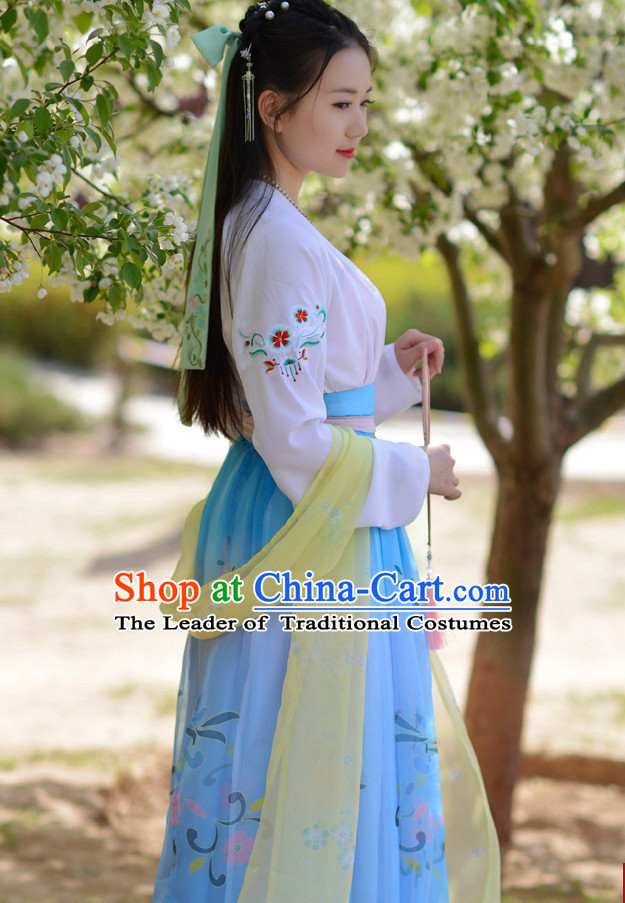 chinese hanfu clothing Chinese hanfu costume hanfu dress ancient chinese costumes