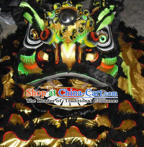 Top Competition and Parade Fut San Lion Dancing Costume Complete Set