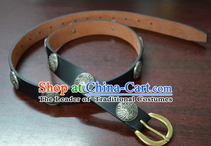 Ancient Chinese Hanfu Accessory Leather Belt