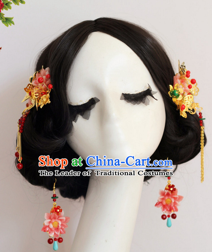 Top Chinese Traditional Wedding Headpieces Hair Jewelry Hair Clasp Hairpins