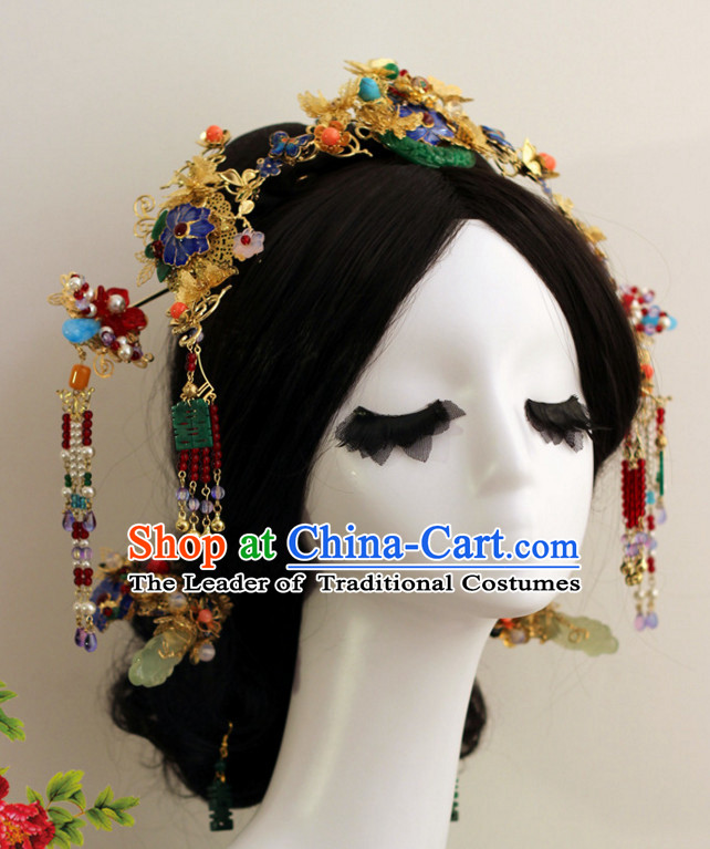 Top Chinese Traditional Wedding Headpieces Hair Jewelry Hair Clasp Hairpins
