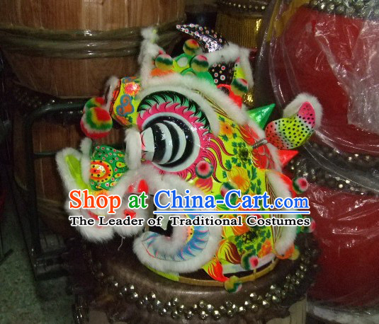Chinese Traditional Handmade Kylin Dancing Costume Complete Set