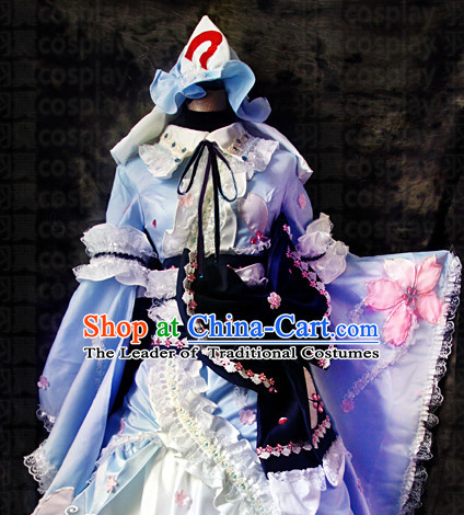Made to Order Cosplay Costumes and Headdress Complete Set for Women or Girls