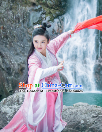 Traditional Chinese Swordswoman Dress Chinese Clothing Cloth China Attire Oriental Dresses for Women