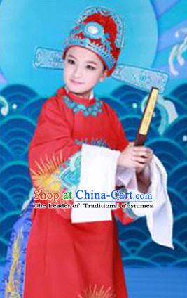 Traditional Chinese Han Dynasty Bridegroom Costumes Dress Chinese Hanfu Clothing Cloth China Attire Oriental Dresses Complete Set for Kids
