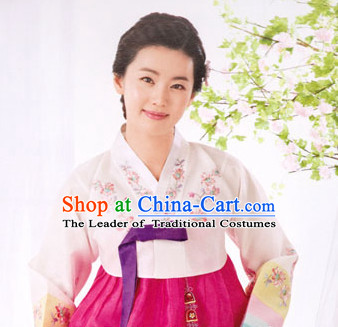 South Korean Embroidered Clothing Traditional Korean Dress Traditional National Costume