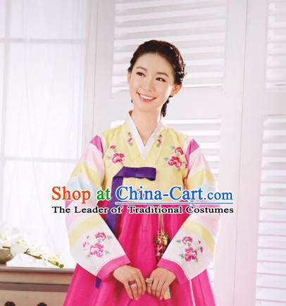 South Korean Style Asian Clothing Traditional Korean Dress Traditional National Costumes Clothes for Women