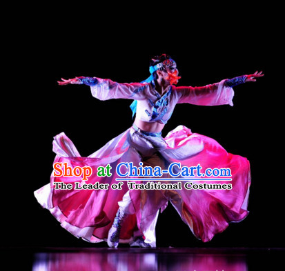 Chinese dancing Costume Folk Dancing Costumes Traditional Chinese dancing Costumes Asian dancing Costumes