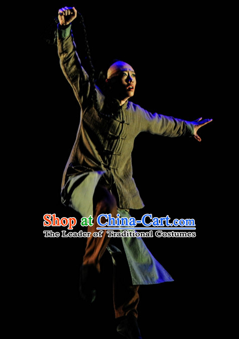 Chinese Classical Dance Costume Folk Dancing Costumes Traditional Chinese Dance Costumes Asian Dance Costumes Complete Set for Men