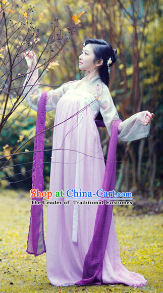 Ancient Dynasty Women Han Fu_Hanfu Clothing Hanzhuang Historical Dress Historical Clothing and Accessories Complete Set for Women