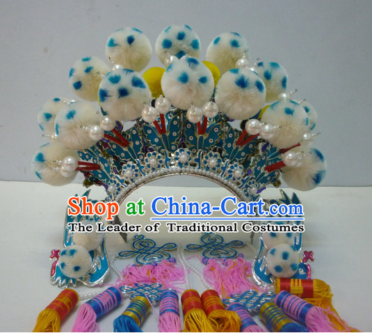 Top Traditional Chinese Opera Phoenix Coronet Hair Accessories Props for Adults and Children