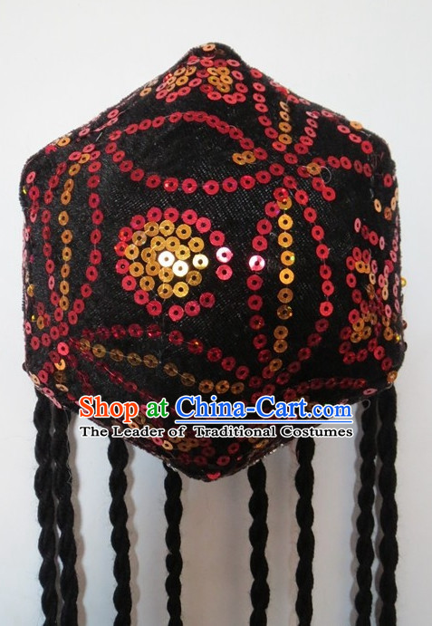 Traditional Chinese Xinjiang Hat for Girls