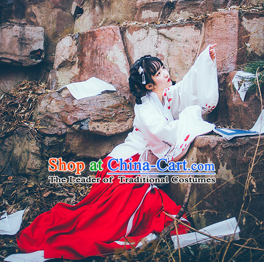 Chinese Traditional Oriental Dress Hanfu Clothing Asian Dresses Fashion Cheongsam Dress China Clothing for Women