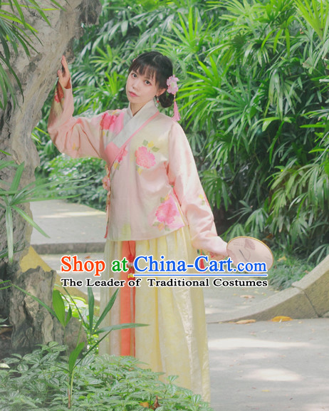 Suxijiangnanyi HANFU femme robe Antique Costume intérieur Tops Jupe Party Dance 