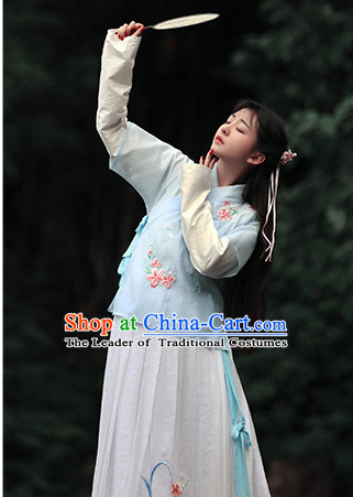 Chinese Traditional Dress Hanfu Costume China Kimono Robe Ancient Chinese Clothing National Costumes Gown Wear