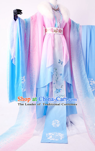 Chinese Imperial Empress Clothing Cosplay Dresses National Costume Traditional Chinese Clothing Attire Complete Set