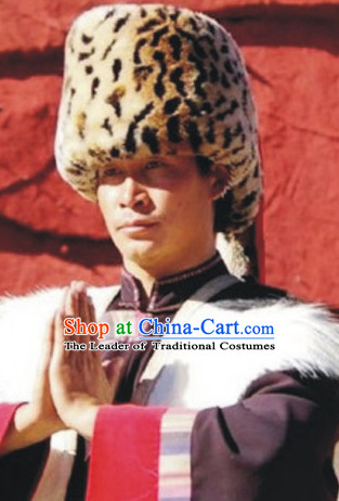 Chinese Traditional Minority Hmong Folk Ethnic Hat for Men