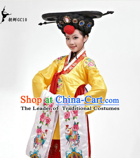 Traditional Korean Ethnic Dance Costumes for Girls