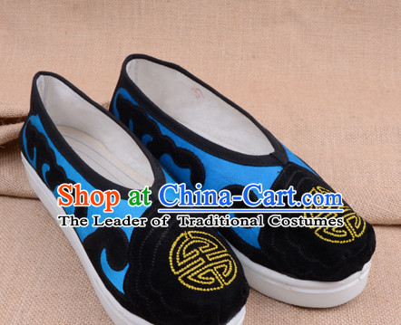 Handmade Chinese Opera Shoes Stage Performance Shoes Classical Shoes
