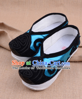 Handmade Chinese Opera Shoes Stage Performance Shoes Classical Shoes