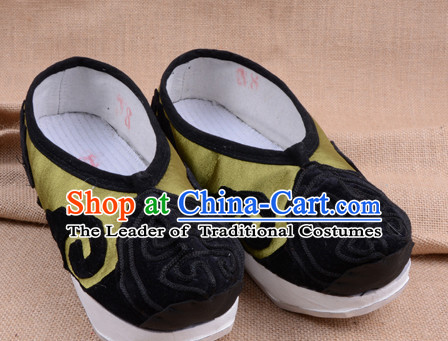 Handmade Chinese Opera Shoes Stage Performance Shoes Classical Shoes