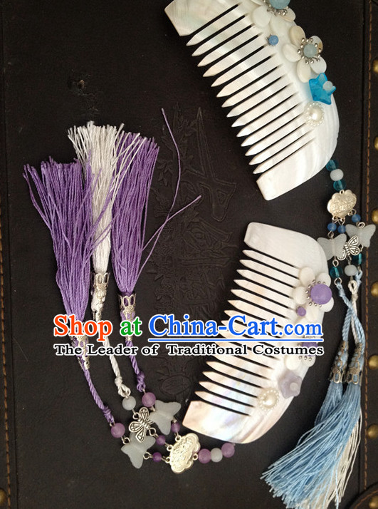 Handmade Chinese Fairy Comb Hair Accessories Hair Ornaments Hair Pieces for Women