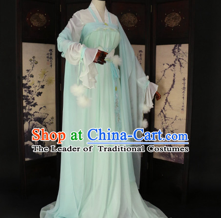 Ancient Chinese Fairy Clothing Traditional Chinese Princess Clothes Dresses Tangzhuang Queen Han Fu Complete Set for Women