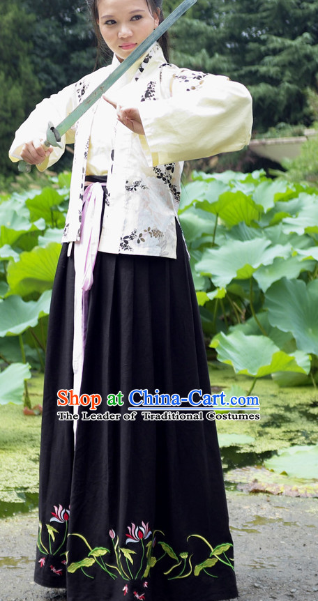 Ancient Chinese Han Dynasty Clothing Chinese National Costumes Ancient Chinese Costume Traditional Chinese Clothes Complete Set for Women