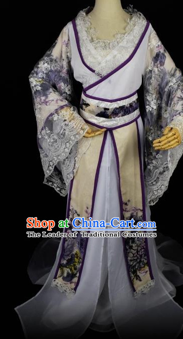 Chinese Traditional Hanfu China Princess Cosplay Costume Chinese Cosplay Hanfu Halloween Costume Party Costume Fancy Dress