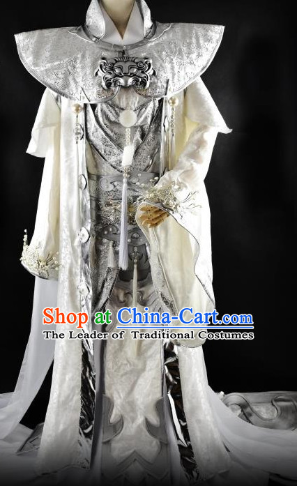 Chinese Traditional Hanfu Prince Cosplay Costume Chinese Cosplay Hanfu Halloween Costume Party Costume Fancy Dress