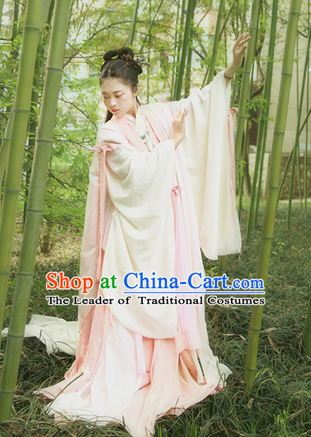 Chinese Ancient Clothing Robes Tunics Accessories Traditional China Clothes Women Adults Kids